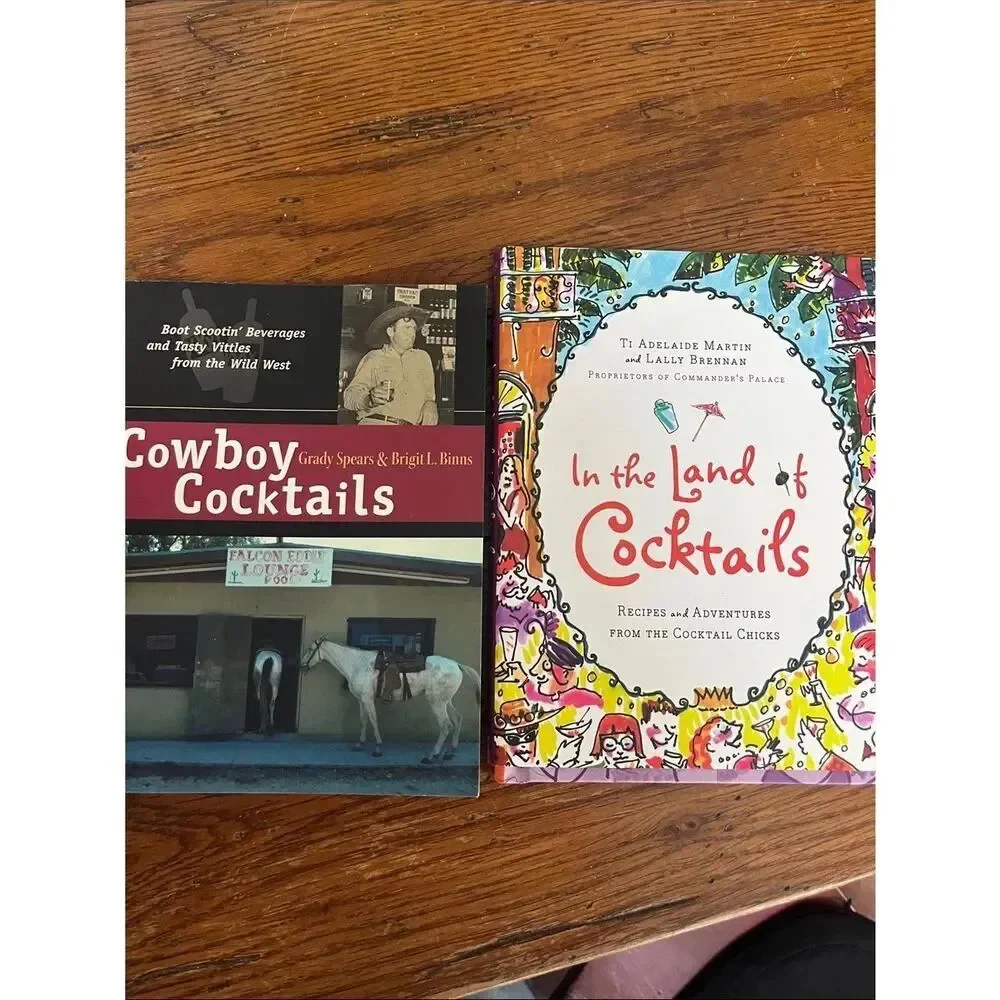 Cocktail cookbooks